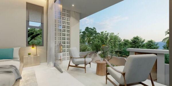 New Luxury 3-Bedroom Sea View Villa – Bang Por, Koh Samui – For Sale