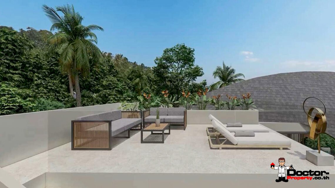New Luxury 3-Bedroom Sea View Villa – Bang Por, Koh Samui – For Sale