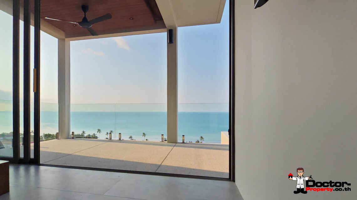 New 3-Bedroom Sea View Villa – Bang Por, Koh Samui – For Sale