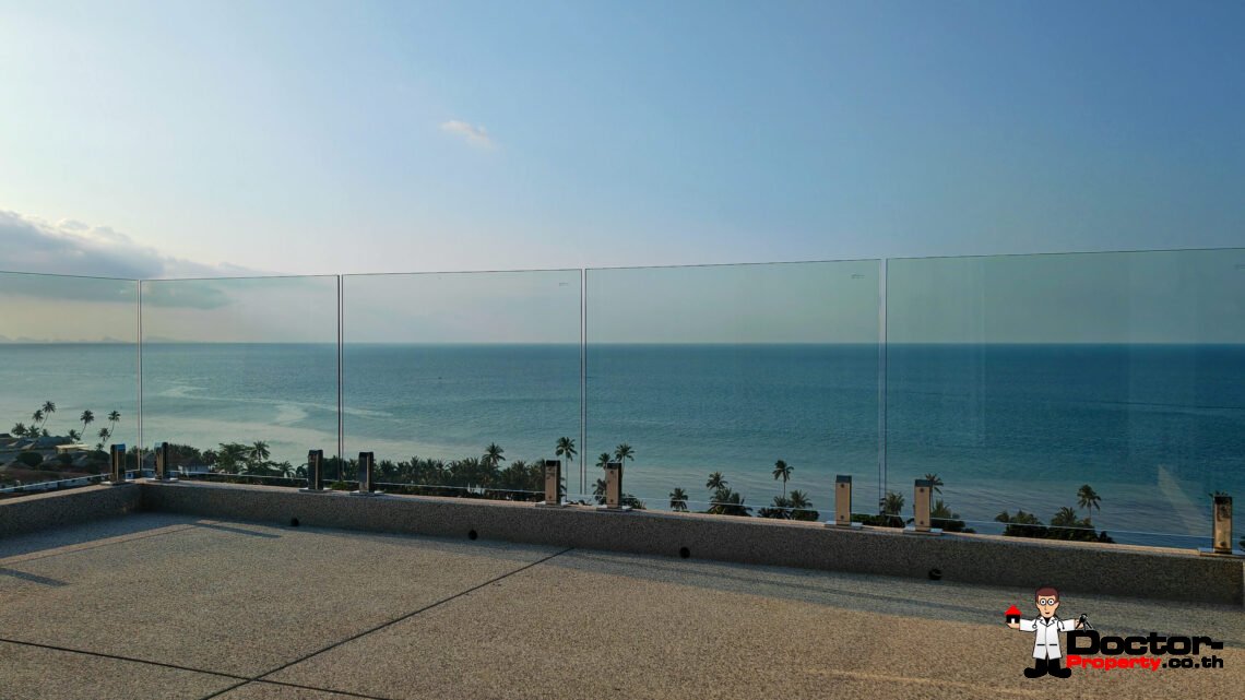 New 3-Bedroom Sea View Villa – Bang Por, Koh Samui – For Sale