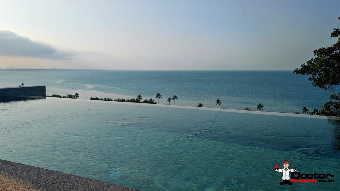 New 3-Bedroom Sea View Villa – Bang Por, Koh Samui – For Sale
