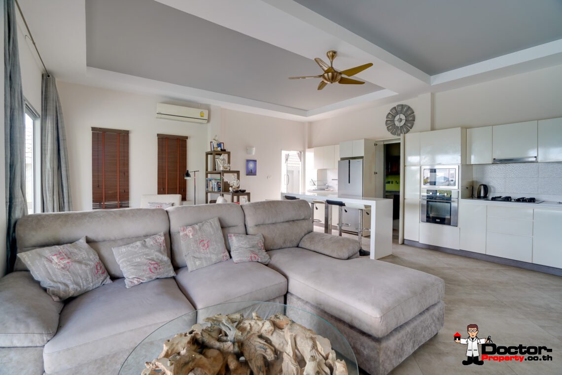 Tropical 2 Bedroom Pool Villa with Sea View in Laem Set, Koh Samui – For Sale