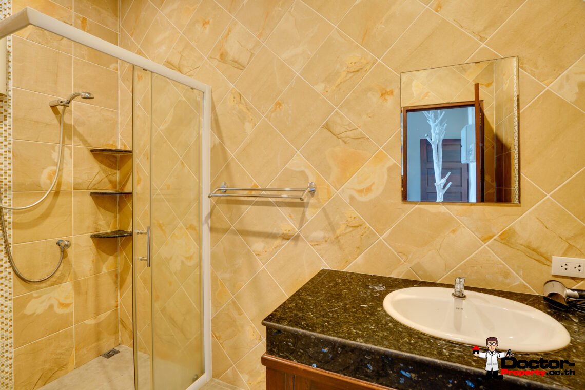 Tropical 2 Bedroom Pool Villa with Sea View in Laem Set, Koh Samui – For Sale