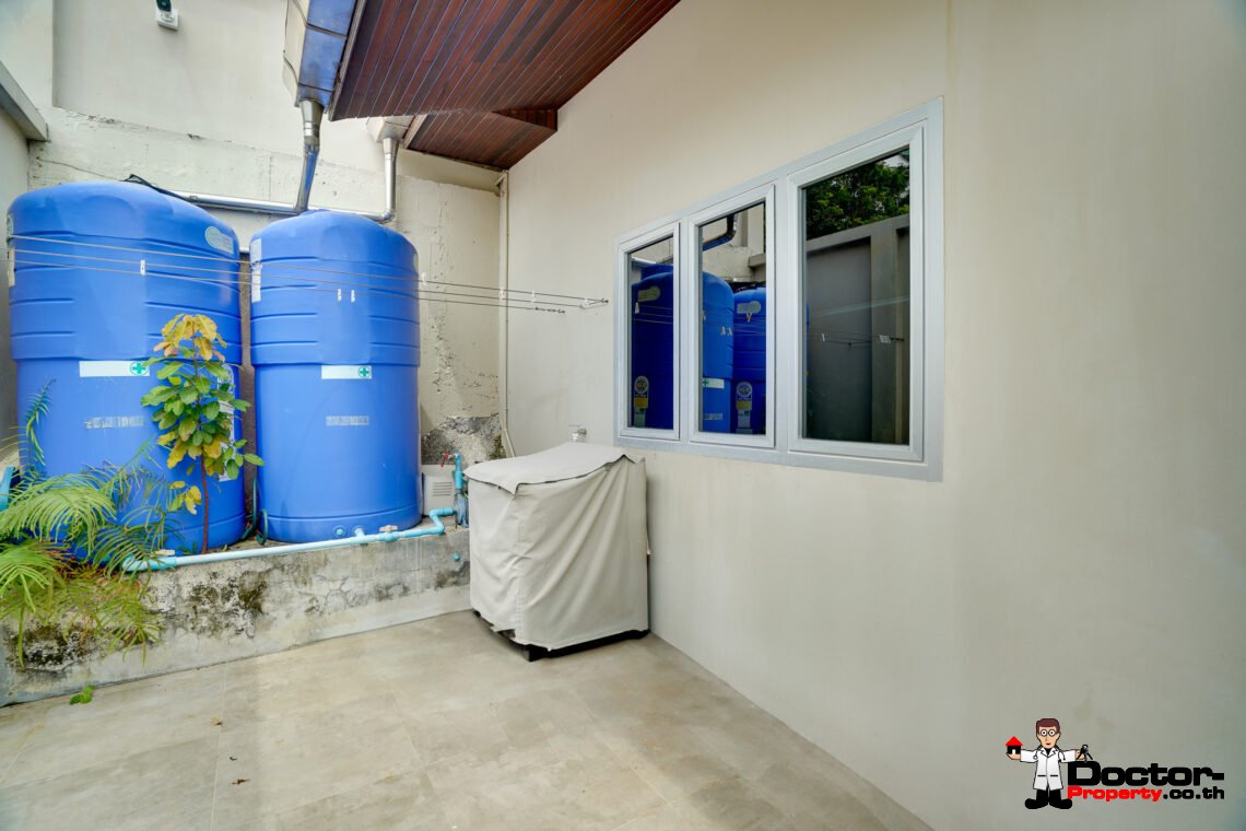 Tropical 2 Bedroom Pool Villa with Sea View in Laem Set, Koh Samui – For Sale