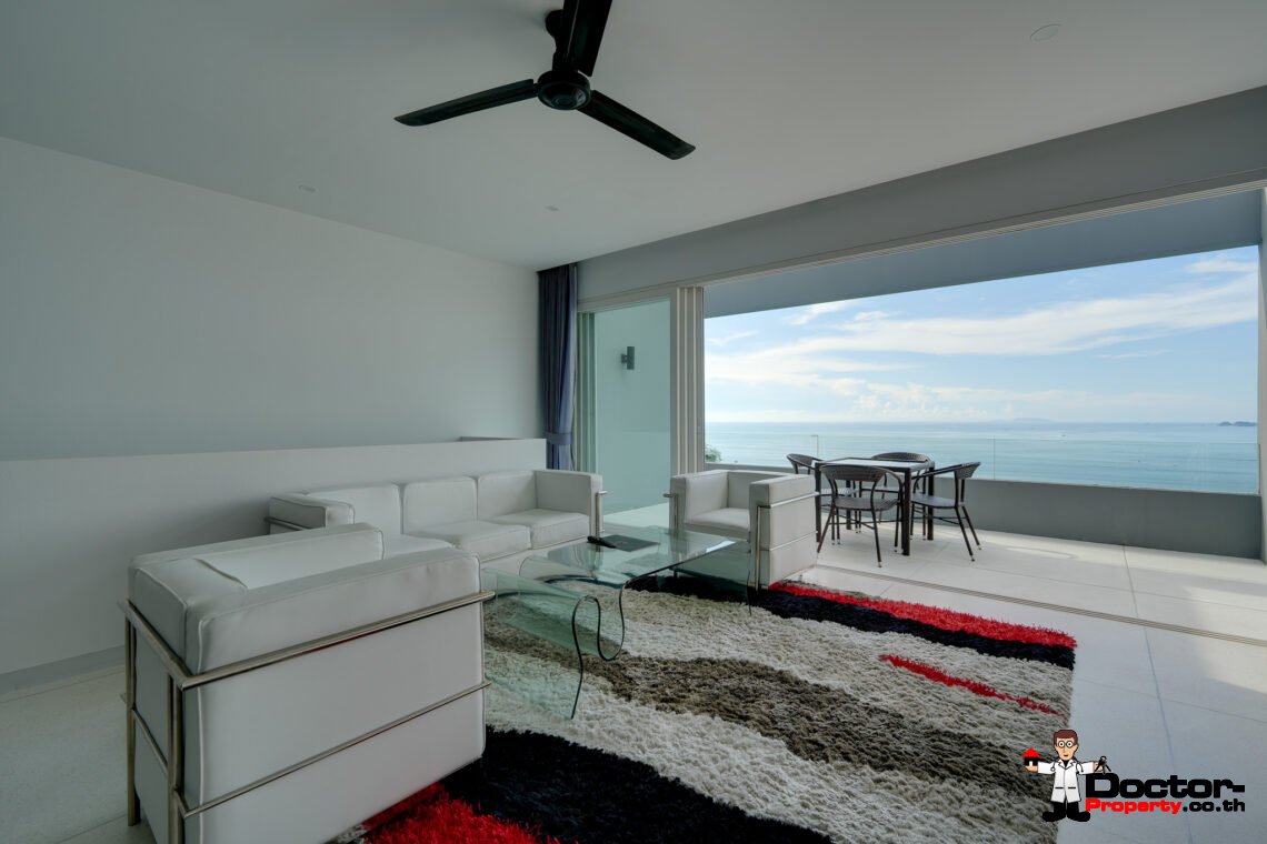 2 Bed Duplex Apartment, Panoramic Sea View in Bang Por, Koh Samui – For Sale