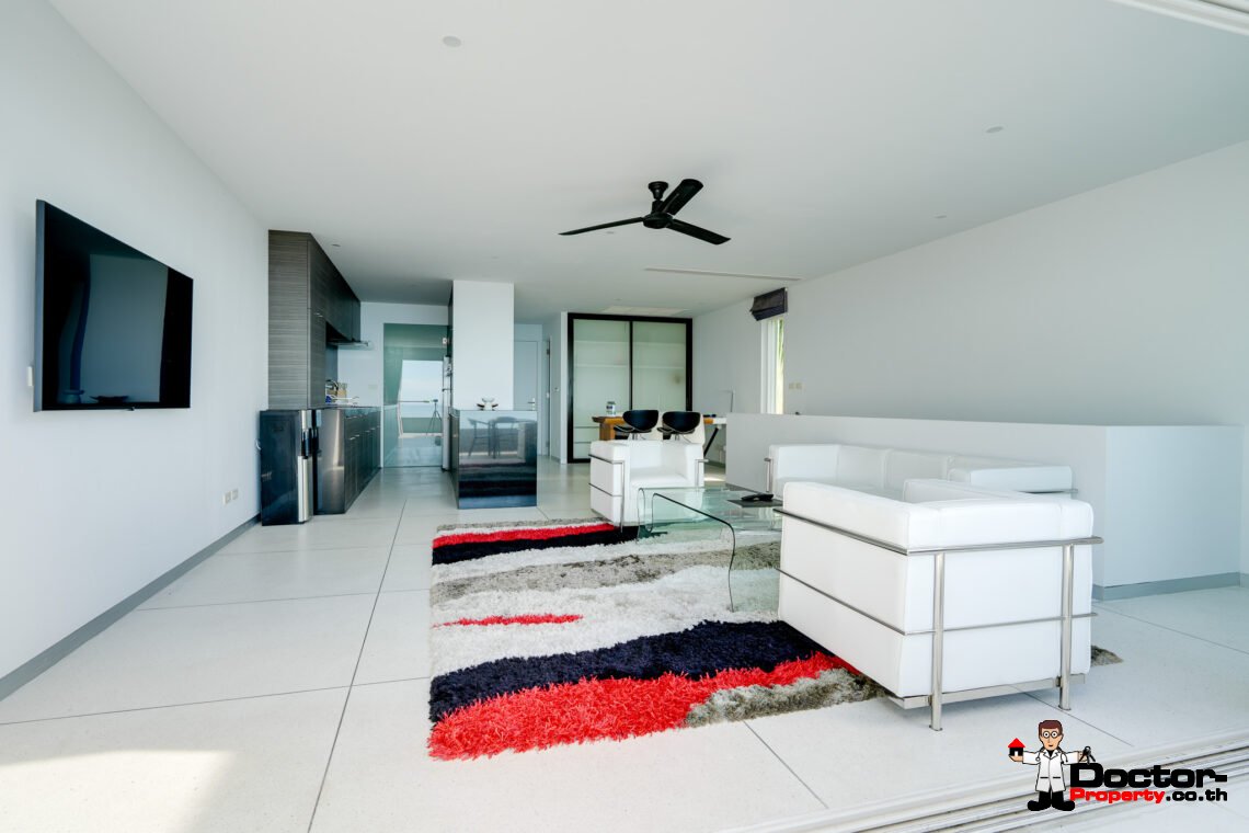 2 Bed Duplex Apartment, Panoramic Sea View in Bang Por, Koh Samui – For Sale