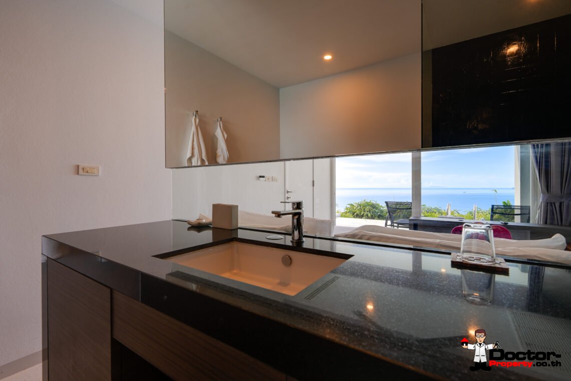 2 Bed Duplex Apartment, Panoramic Sea View in Bang Por, Koh Samui – For Sale