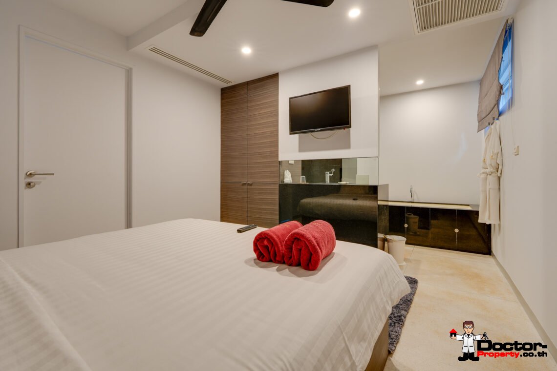 2 Bed Duplex Apartment, Panoramic Sea View in Bang Por, Koh Samui – For Sale