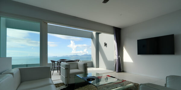 2 Bed Duplex Apartment, Panoramic Sea View in Bang Por, Koh Samui – For Sale