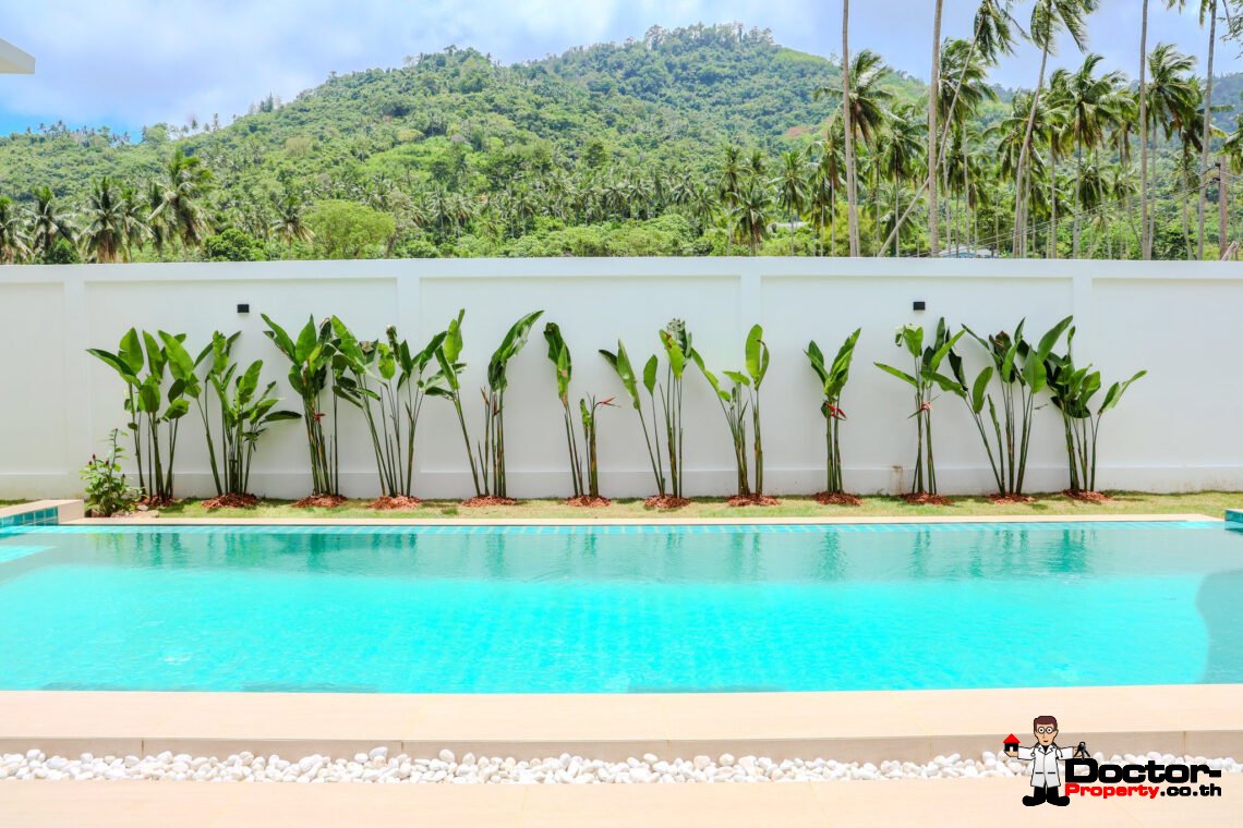 Modern 3 Bedroom Pool Villa in Lamai, Koh Samui – For Sale