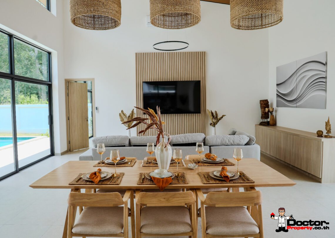 Modern 3 Bedroom Pool Villa in Lamai, Koh Samui – For Sale