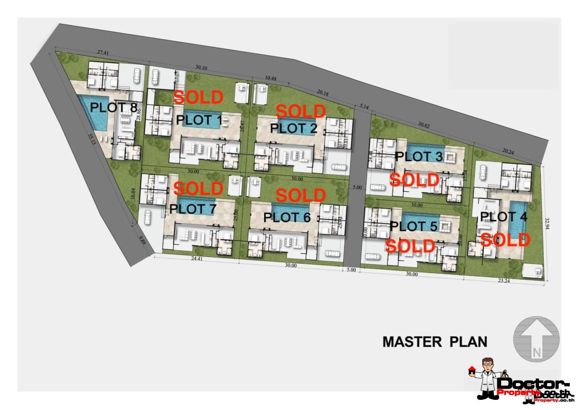 3 Bedroom Pool Villa in Mae Nam, Koh Samui – For Sale