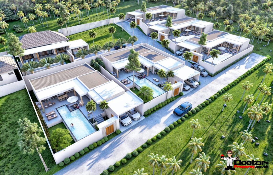 3 Bedroom Pool Villa in Mae Nam, Koh Samui – For Sale