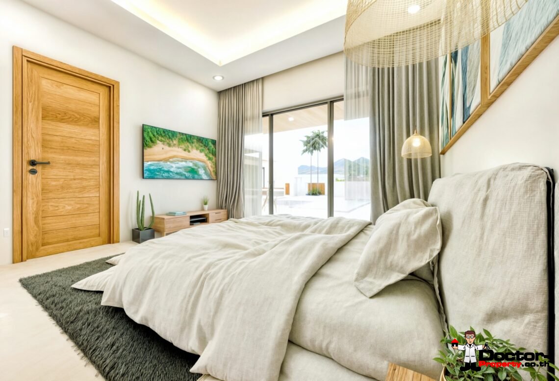 3 Bedroom Pool Villa in Mae Nam, Koh Samui – For Sale
