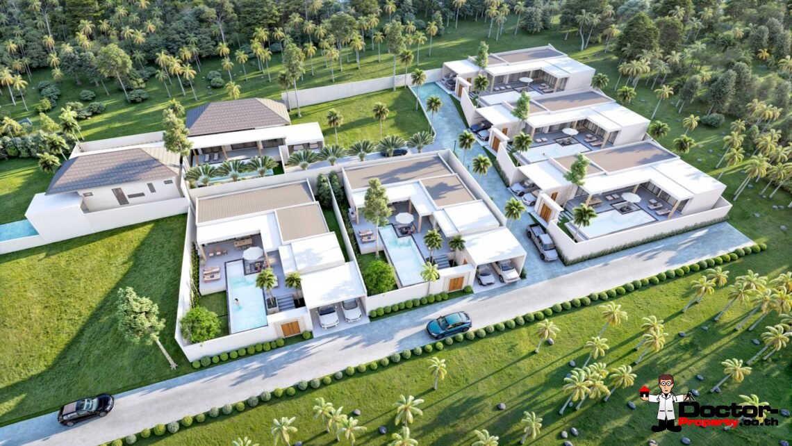 3 Bedroom Pool Villa in Mae Nam, Koh Samui – For Sale