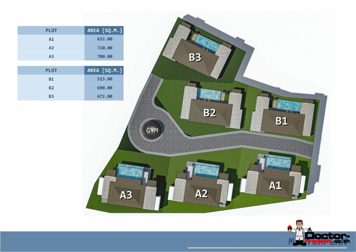 Spacious 3 Bedroom Pool Villa with Sea View in Mae Nam, Koh Samui – For Sale