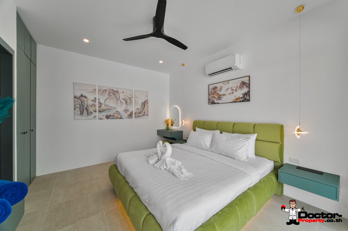 New 3 Bedroom Pool Villa in Lamai, Koh Samui – For Sale