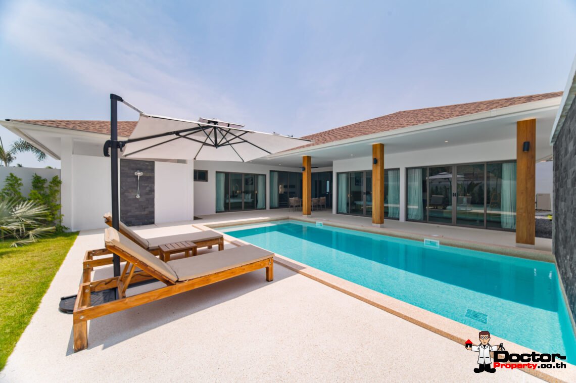 New 3 Bedroom Pool Villa in Lamai, Koh Samui – For Sale