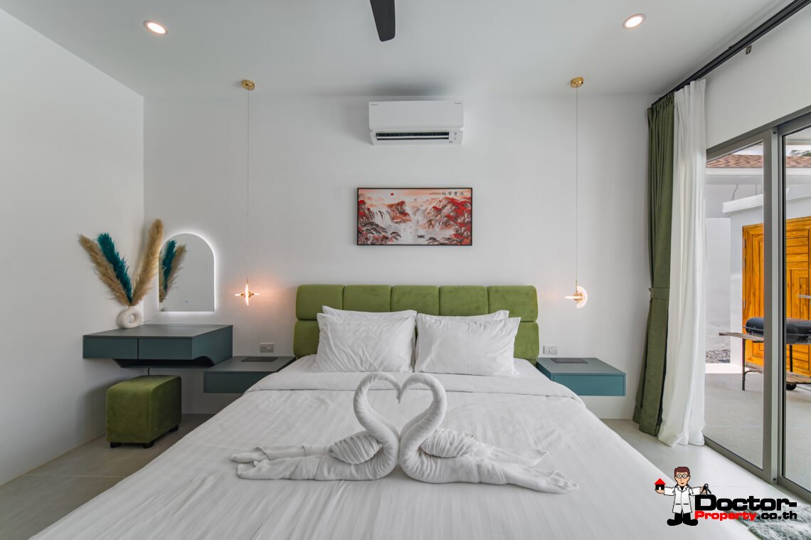 New 3 Bedroom Pool Villa in Lamai, Koh Samui – For Sale