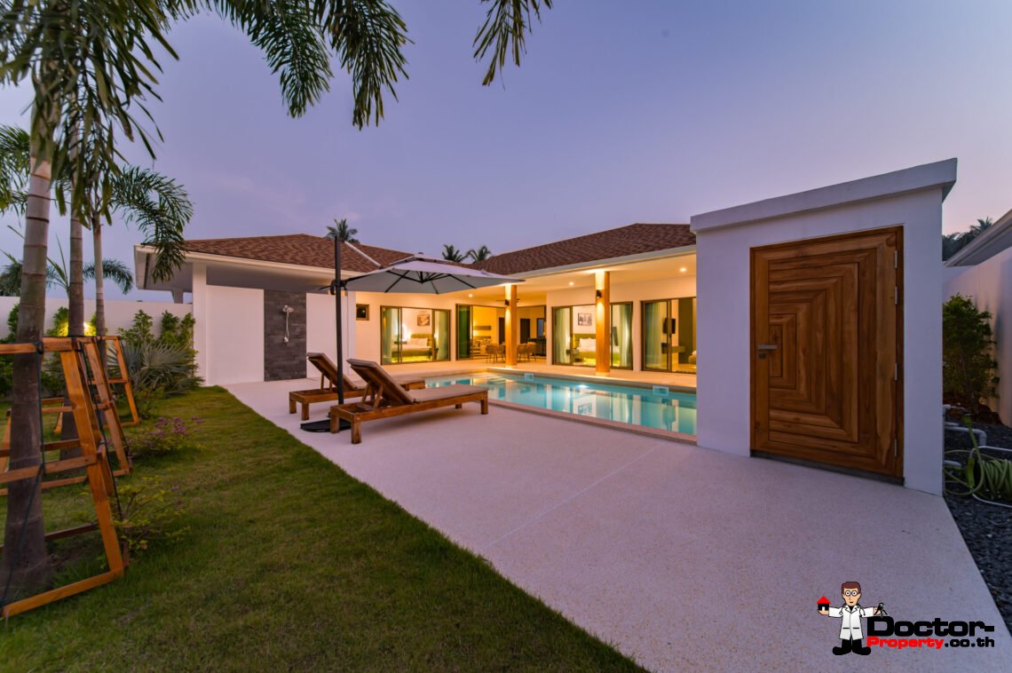 New 3 Bedroom Pool Villa in Lamai, Koh Samui – For Sale