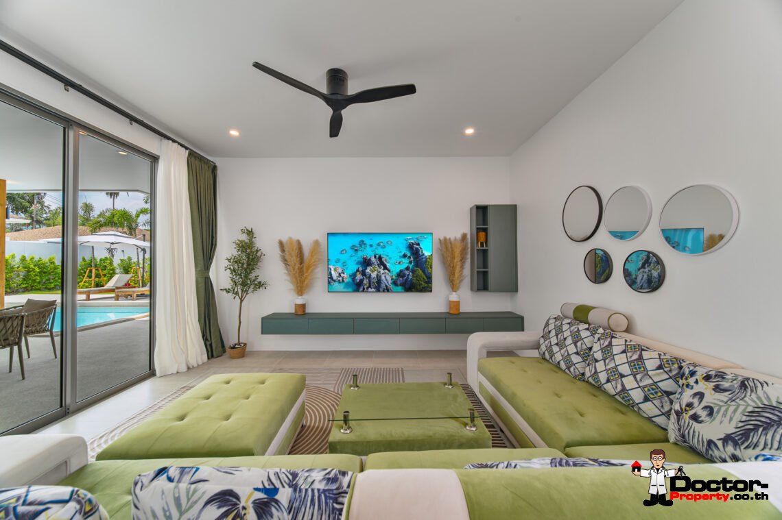 New 3 Bedroom Pool Villa in Lamai, Koh Samui – For Sale