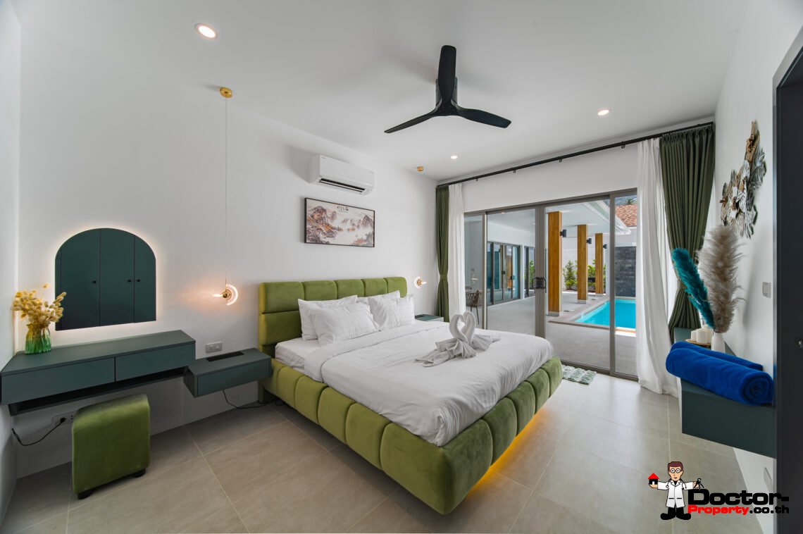 New 3 Bedroom Pool Villa in Lamai, Koh Samui – For Sale