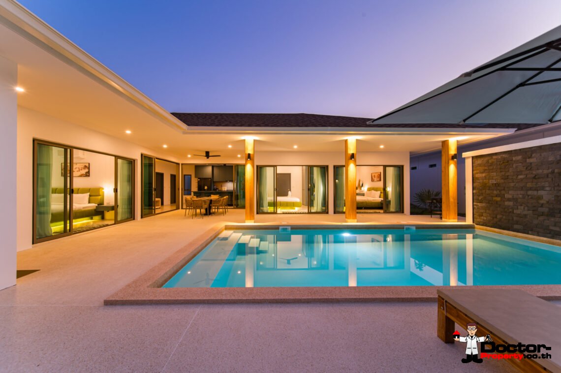 New 3 Bedroom Pool Villa in Lamai, Koh Samui – For Sale