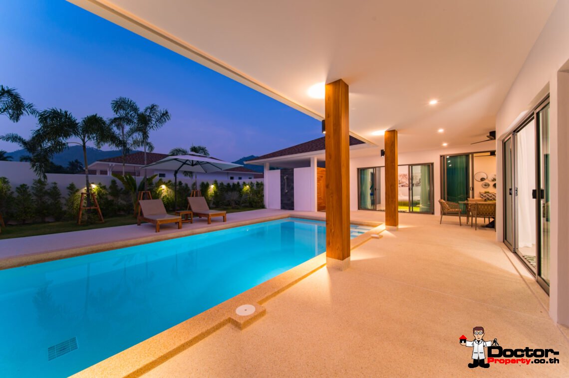 New 3 Bedroom Pool Villa in Lamai, Koh Samui – For Sale