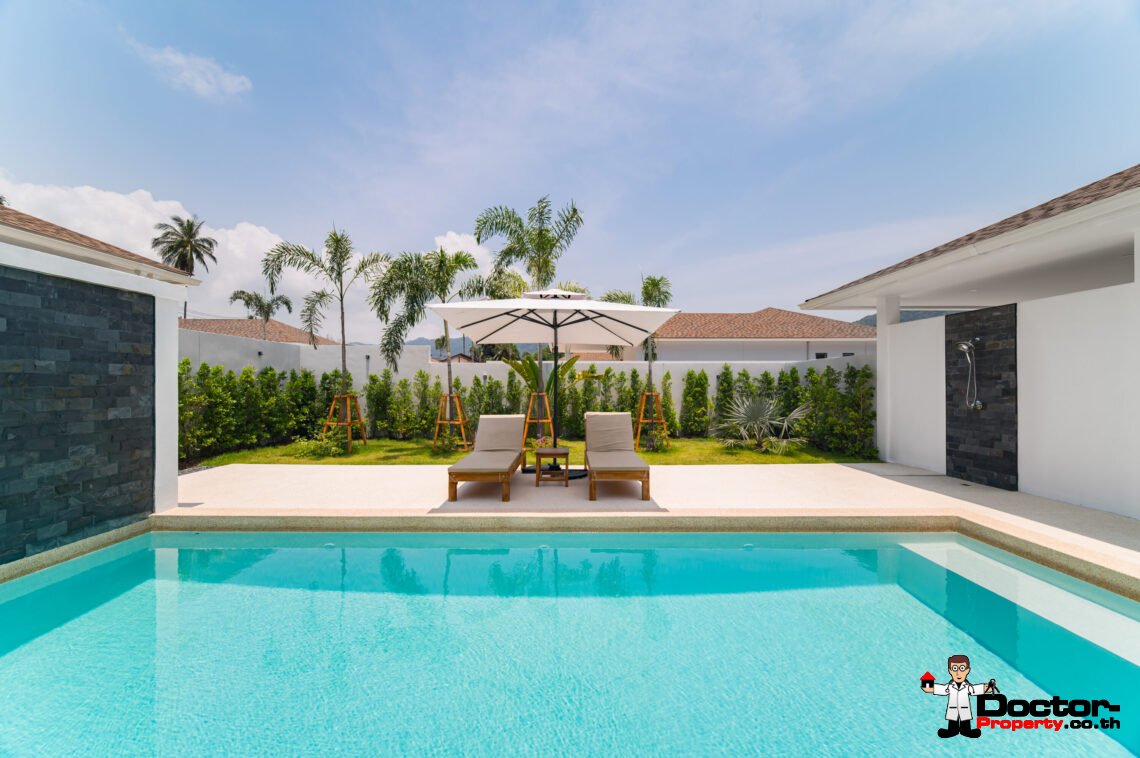 New 3 Bedroom Pool Villa in Lamai, Koh Samui – For Sale