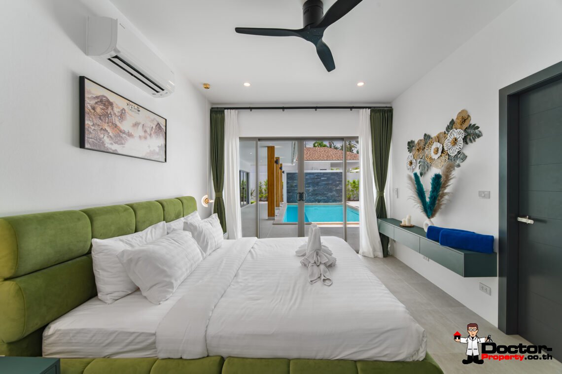 New 3 Bedroom Pool Villa in Lamai, Koh Samui – For Sale