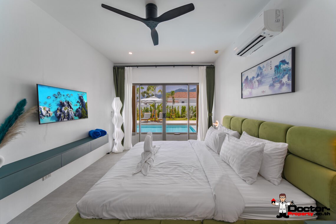New 3 Bedroom Pool Villa in Lamai, Koh Samui – For Sale
