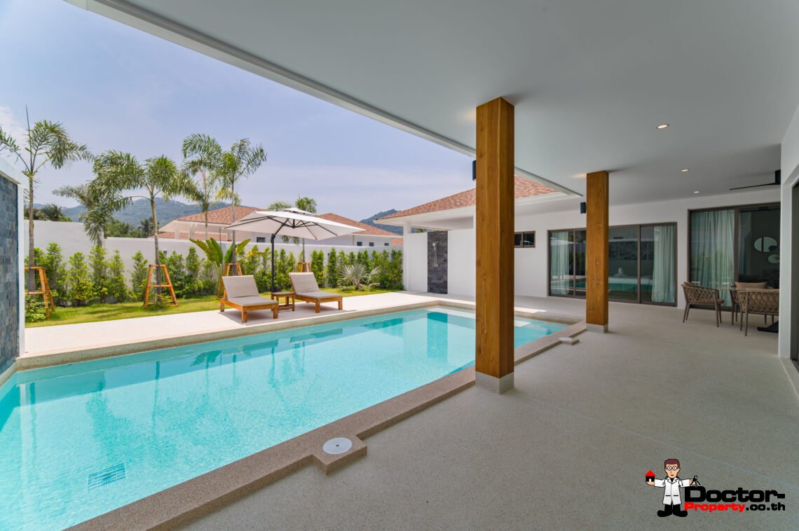 New 3 Bedroom Pool Villa in Lamai, Koh Samui – For Sale