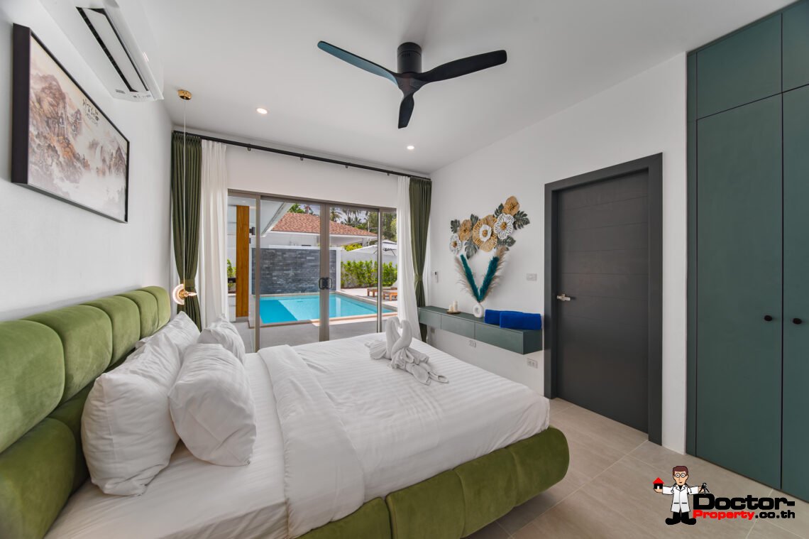New 3 Bedroom Pool Villa in Lamai, Koh Samui – For Sale