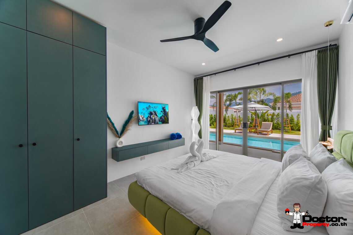 New 3 Bedroom Pool Villa in Lamai, Koh Samui – For Sale