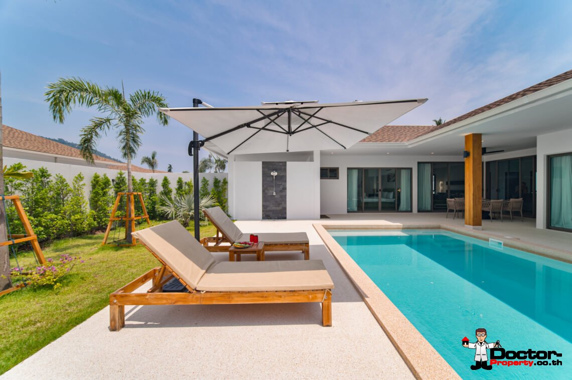 New 3 Bedroom Pool Villa in Lamai, Koh Samui – For Sale