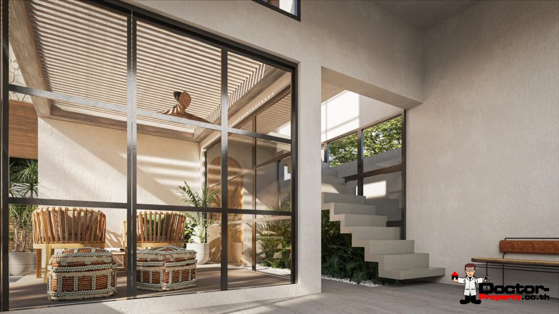 3 Bedroom Pool Villa in Bang Rak, Koh Samui – For Sale