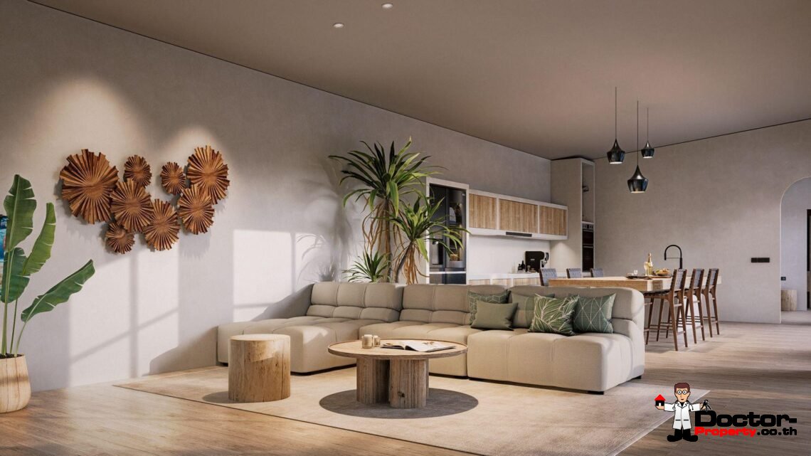 3 Bedroom Pool Villa in Bang Rak, Koh Samui – For Sale