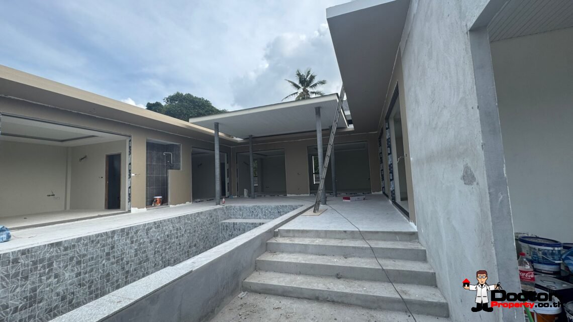 Modern 4 Bedroom Private Pool Villa in Ban Tai, Koh Samui – For Sale