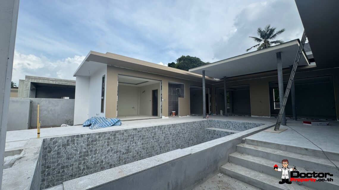 Modern 4 Bedroom Private Pool Villa in Ban Tai, Koh Samui – For Sale