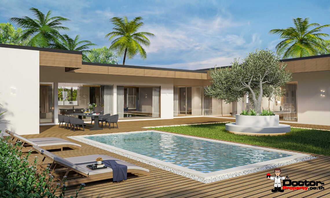 3 Bedroom Pool Villa in Bo Phut, Koh Samui – For Sale