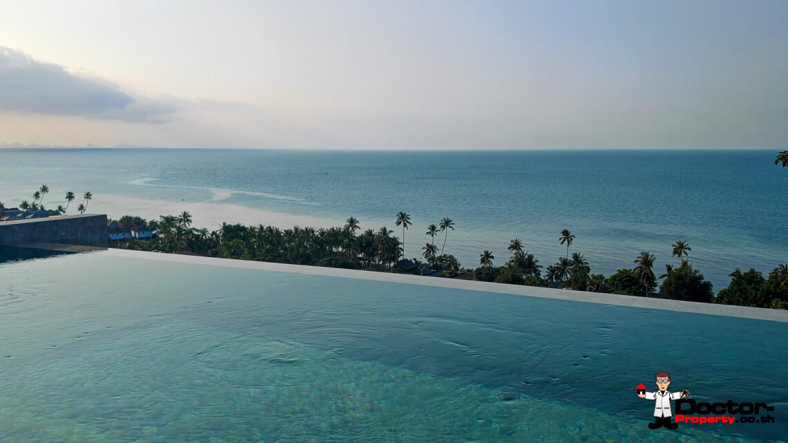 3 Bedroom Pool Villa with Sea View in Bang Por, Koh Samui – For Sale