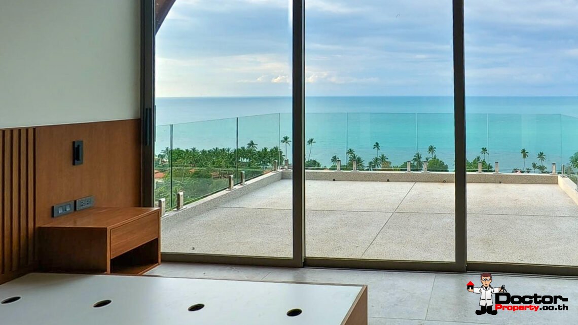 3 Bedroom Pool Villa with Sea View in Bang Por, Koh Samui – For Sale