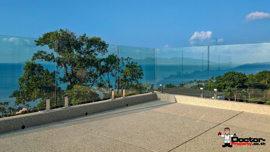3 Bedroom Pool Villa with Sea View in Bang Por, Koh Samui – For Sale