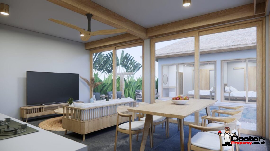 2 Bedroom Pool Villa in Plai Laem, Koh Samui – For Sale