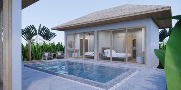 2 Bedroom Pool Villa in Plai Laem, Koh Samui – For Sale