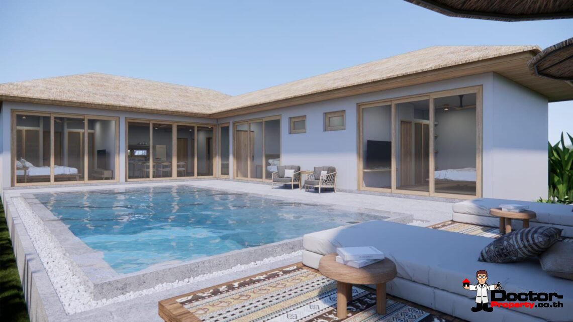 3 Bedroom Pool Villa in Plai Laem, Koh Samui – For Sale