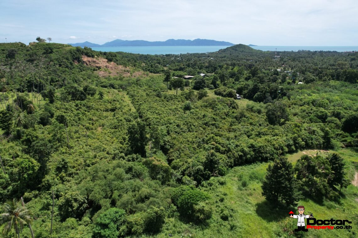 3 Bedroom Pool Villa with Sea View in Ban Tai, Koh Samui – For Sale