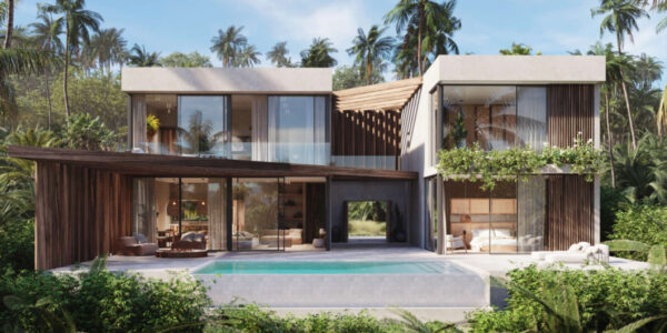 3 Bedroom Pool Villa with Sea View in Ban Tai, Koh Samui – For Sale