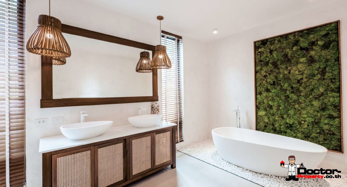3 Bedroom Pool Villa with Sea View in Ban Tai, Koh Samui – For Sale