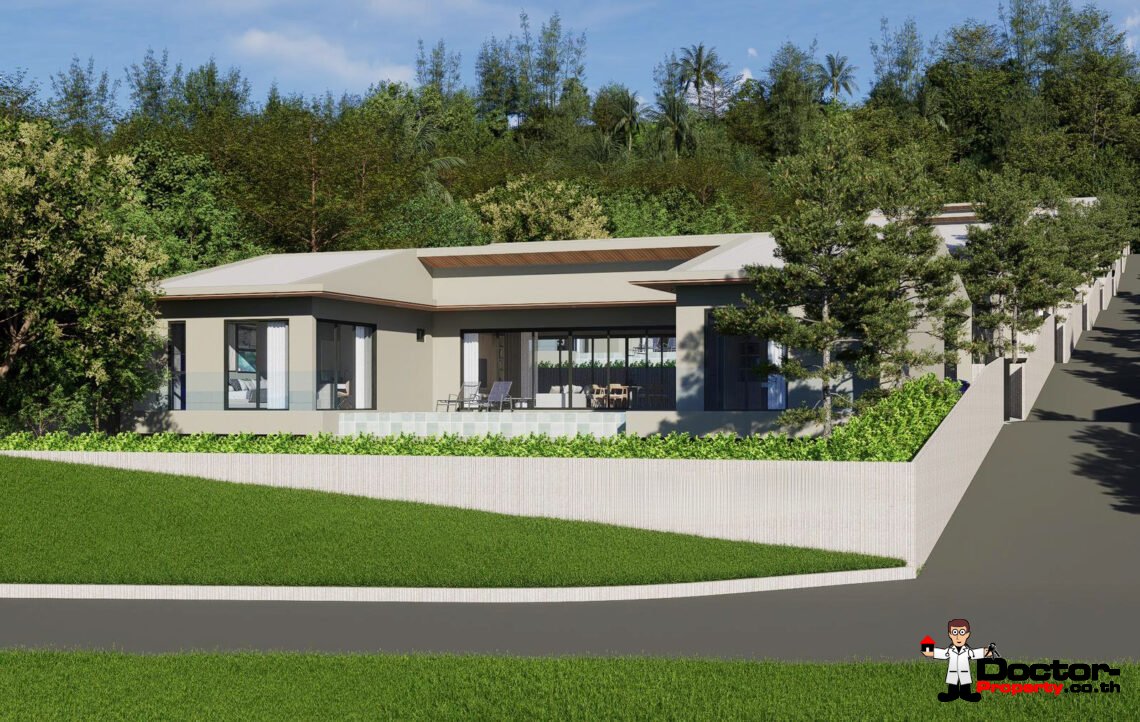 3 Bedroom Pool Villa in Mae Nam, Koh Samui – For Sale